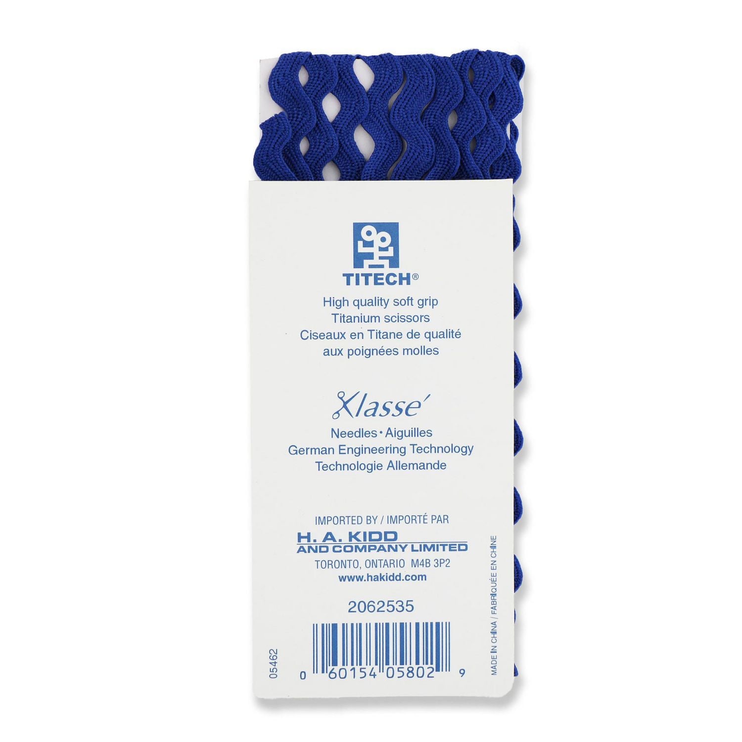 Rick Rack UNIQUE Medium, 6 mm x 2,3 m, garniture décorative 6 mm x 2,3 m