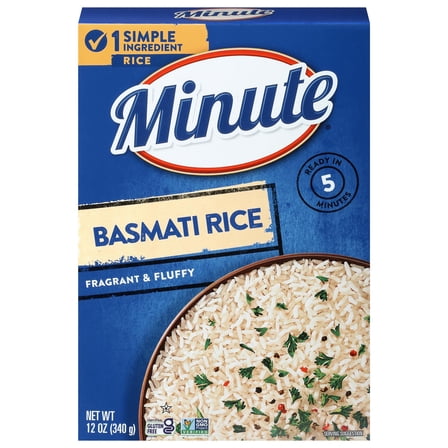 Minute Instant Basmati Rice, 12 oz (Pack of 2)