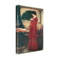 thumbnail image 3 of Trademark Fine Art John William Waterhouse The Crystal Ball Canvas Wall Art - 30x47, 3 of 5
