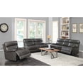 thumbnail image 7 of Coaster Company Stanford Collection Bluetooth Power Reclining Sofa with Remote Control, Charcoal, 7 of 7