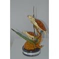 thumbnail image 5 of Nifao Two Brown Sea Turtles Swimming Bronze Statue – Home Decor Sculpture, 12"L x 16"W x 19"H, 5 of 12