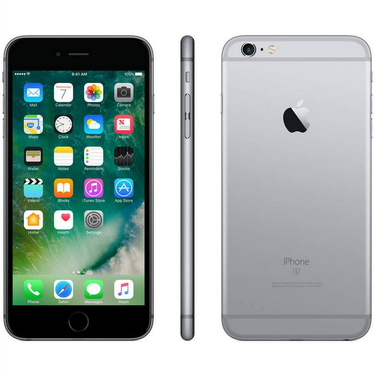 Restored Apple iPhone 6s 128GB, Space Gray - Unlocked GSM