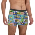 thumbnail image 4 of Cauagu Construction Machinery Print Boxer Briefs for Men,Comfortable Breathable Men's Underwear Moisture Wicking Underpants -XX-Large, 4 of 8