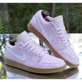 thumbnail image 3 of Ni - ke Ni - ke Air Jordan 1 Low Arctic Pink Gum Women’s Size 12 White Custom DC0774-601, 3 of 5