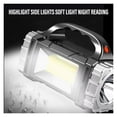 thumbnail image 4 of Powerful LED Flashlight USB+Solar Rechargeable Flashlight COB Outdoor Camping Torch Portable Searchlight Power Bank Outdoor ,Easy to Use, 4 of 6