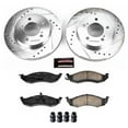 thumbnail image 3 of PowerStop Front Z23 Evolution Sport Carbon-Fiber Ceramic Brake Pad and Drilled & Slotted Rotor Kit Fits: MERCURY NISSAN Select Models K1823, 3 of 10