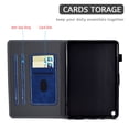 thumbnail image 2 of Dteck Case for Amazon Fire HD 10 2021/HD10 Plus 2021 Released 10.1-inch,Magnetic Card Holder Wallet Case Luxury PU Leather Kickstand Lightweight Shockproof Folio Protective Cover,Blue, 2 of 5