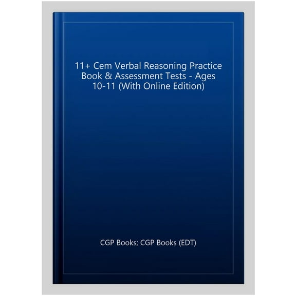 New 11 Cem Verbal Reasoning Practice Book & Assessment Test