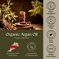 thumbnail image 4 of Gya Labs Organic Argan Oil for Hair & Skin - Pure Cold-Pressed Moisturizing Moroccan Argan Hair Oil for Lotions, Soaps & Hair Conditioners (100ml), 4 of 7