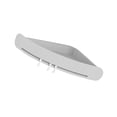 thumbnail image 2 of yingyy Bathroom Wall Shelf Shower Gel Bathing Tool Storage Wall Mounted Metal Drain Rack Soap Holder Cup Castor Drain Rack Kitchen Tool Gray, 2 of 6
