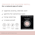 thumbnail image 5 of Honeybee Gardens Pressed Powder Eye Shadow Single REFILL, Porcelain, matte very pale pink, 5 of 7