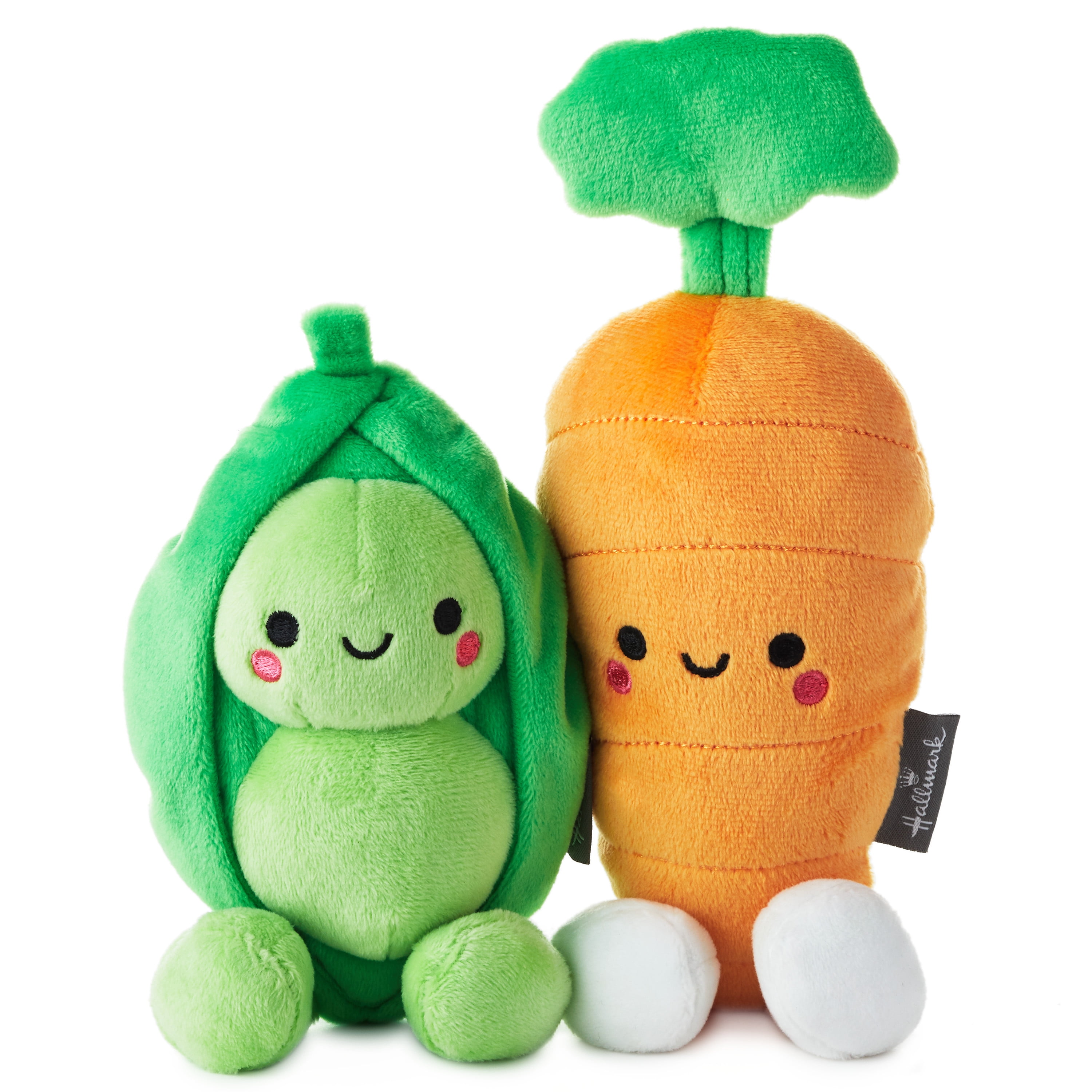 Hallmark Better Together Peas and Carrot Plush, 4.5"