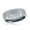 Brushed and Polished Silver, variant on Men’s Comfort Fit 8mm Black with Center Blue Carbon Fiber Tungsten Band Ring-10