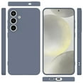 thumbnail image 6 of For Samsung Galaxy S24 Phone Case, Ebizware Shockproof Liquid Silicone Case Full-Body Protective Rugged Rubber Slim Cover with Microfiber Lining for Galaxy S24 (Gray), 6 of 9