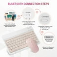 thumbnail image 6 of RHEA- Bluetooth Keyboard And Mouse Combo Rechargeable Portable Wireless Keyboard Mouse, 6 of 6