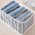 thumbnail image 5 of Save on Storage! Anckoeil Mesh Storage Box Foldable Closet Clothes Dividers Nylon Dresser Compartments Organizers, 5 of 9