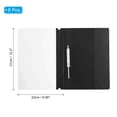 thumbnail image 2 of Unique Bargains Report Covers, 6 Pcs Plastic Clear Front File Sheet Document Presentation Binder Folder Protector, Black, 2 of 4