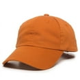 thumbnail image 4 of OC Sports GWT-116  Adj. Garment Wash Cotton Baseball Cap - Bt Orange, 4 of 8