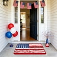 thumbnail image 5 of Tyidzon 4th of July Doormat Soft Absorbent American Flag Carpet Non Slip Washable Patriotic Decorations Bath Mat for Independence Day Decorations, 5 of 5