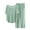 Mint Green, variant on gbyLJF Spring Sets for Women 2 Piece Casual Sets Short Sleeve Pullover Tops Wide Leg Pants Solid Color Summer Outfits
