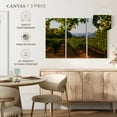 thumbnail image 5 of Elephant Stock Napa Vineyard Sunset Wall Art - Horizontal Multi Panel Canvas - Living Room Wall Decor - Nature Multi Panel - Brown And Orange Decor - 57" x 36", 5 of 8