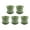 24.5*21.5cm, variant on SPRING Large Resin Flower Pots With Drainage Tray - Set Of 5 For Home &
