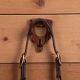 thumbnail image 3 of Schneiders Berlin Brass and Wood Bridle Bracket for Organize Tack | Brass/Wood, 3 of 5