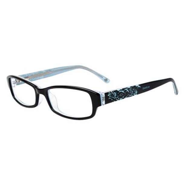 bebe eyeglasses black with rhinestones