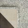 thumbnail image 6 of Nourison Ashland Solid Shag Marble White 5'3" x 7'3" Area Rug, (5' x 7'), 6 of 10
