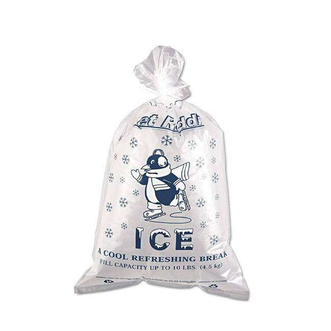 Inteplast Group ICEBAG1221NP 10 lbs Natural Ice Bag