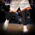 thumbnail image 4 of Padded Knee Compression Sleeves Long Leg Sleeve Calf Protection for Basketball, Soccer Knee Pads Shin Brace Soft, 4 of 4