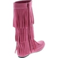 thumbnail image 5 of I Love Kids Ava-18K Children's 3-Layers Fringe Moccasin Style Mid-Calf Boots, 5 of 7