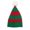 Army Green, variant on Knitted Christmas Hats for Men Women Cute Striped Xmas Hat Winter Warm Soft Santa Hats for New Year Festive Party Headwear Green One Size