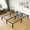 QUEEN, variant on Trilenars 8 INCH Bed Frame Twin Size,Metal Platform,No Screws Needed,No Box Spring Needed,Heavy Duty,800 Lbs Capacity,Tool-Free Assembly with Reinforced Iron Slats & Legs,Easy Assembly,TWIN