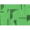 thumbnail image 1 of Ahgly Company Indoor Rectangle Abstract Emerald Green Modern Area Rugs, 4' x 6', 1 of 4