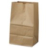GEN 20# Squat Paper Bag, 40-lb Base, Brown Kraft, 500 Bags (BAGGK20S500)