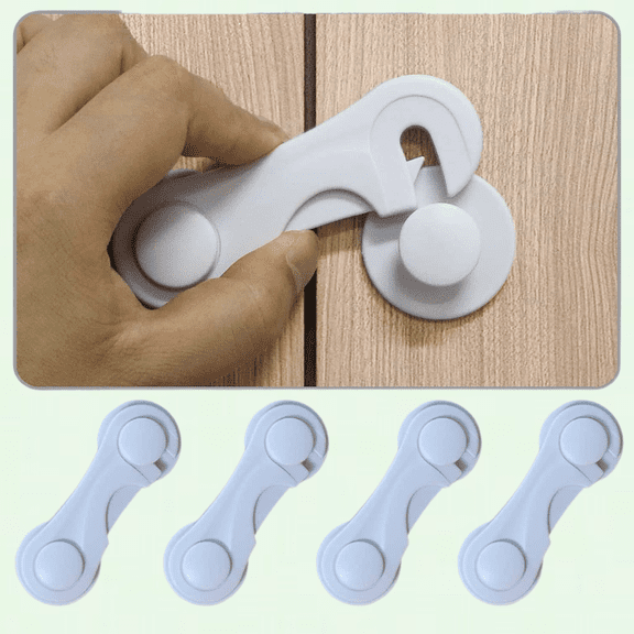 Door Knob Handle Child Proof,3M Adhesive Door Lever Lock Child Proof for Kids&Pets, Non-Destructive Removal Child Locks for Door, Faucet, and Cabinets