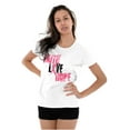 thumbnail image 3 of Faith Love Hope Breast Cancer Aware Womens Fitted Plus Size Graphic Tee Brisco Brands 2X, 3 of 5