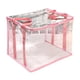 thumbnail image 1 of Organizador de almacenamiento de libros, estantería transparente fácil de mantenimiento, caja versátil de archivos de almacenamiento de archivos de Rosa, 1 of 9