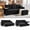 Black01, variant on BSHTI 71" Polyester L-Shaped Pull-Out Sleeper Sofa Bed with Reversible Chaise, Hidden Storage for Living Room(Light Brown)