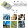 FCLuggage Scale, 50kg/110lb Portable Digital Hanging Baggage Scale