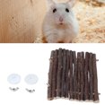 thumbnail image 1 of Hamaca De Madera Para Hámster, Juguete Colgante Seguro Para Hamaca De Madera Para Hámster, Antideslizante Para Conejillos De Indias Para Otros Animales Pequeños, 1 of 7