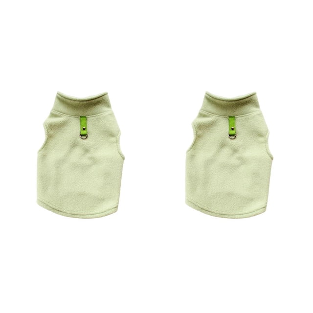 Billuyoard Suministros de ropa para perros Chaleco de cachorro flexible a rayas Disfraces Correa de otoño e invierno Estilo simple Sin hebillas Type38 NO38