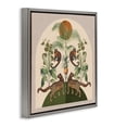 thumbnail image 3 of Stupell Industries Eclectic Boho Jungle Animals Gray Floating Frame Canvas Art, 18 x 18, by Victoria Barnes, 3 of 8