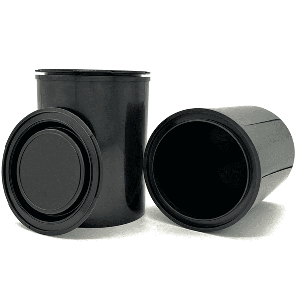 BLYSK Black Quart Size Plastic Paint Cans with lids, Paint, Arts and