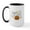 White/Black Inside, variant on CafePress - Peanuts Snoopy Sketch Pumpkin Large Mug - 15 oz Ceramic Large White Novelty Mug