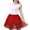 Red, variant on Women Dress Tulle Dress Tutu Dress for Women Layered Puffy Fairy Skirt Sparkly Skirt