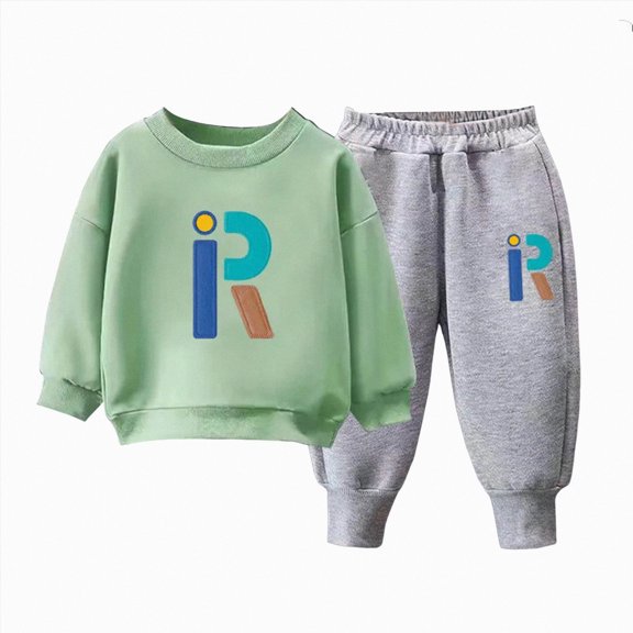 4-5 Years Toddler Boy Clothes Fall Winter Outfit Long Sleeve Sweatshirts Pants Set 6 9 12 18 24 Months 3T 4T 5T Winter Clothes Set Pajamas & Dailywear Winter Set