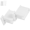 thumbnail image 5 of 2pcs Wire Shelf End Brackets Closet Rod Holders Heavy Duty Wall Mount Brackets with Screws for Shelves and Closet Organization, 5 of 8