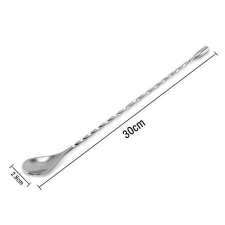 

SHUNXIN Stainless Steel Bartender Mixing Spoon Cocktail Stirrers Spiral Pattern Bar Spoon Stirring Spoon With Long Handle